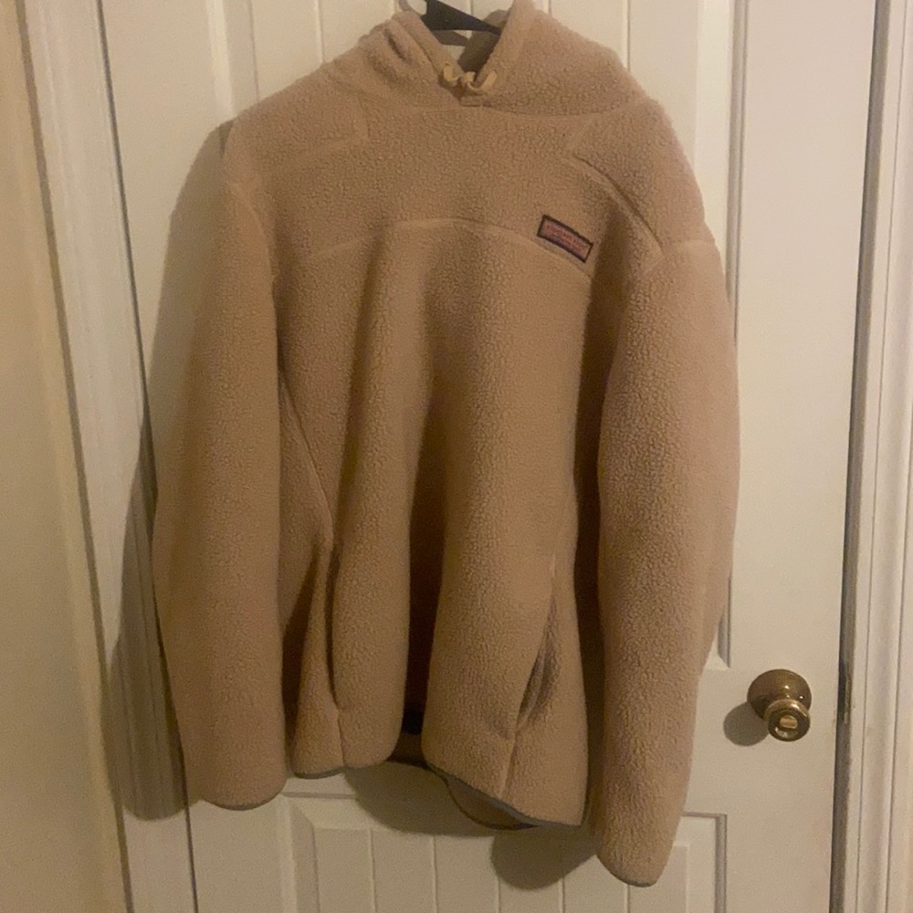 Vineyard vines Sherpa hoodie brand new size L